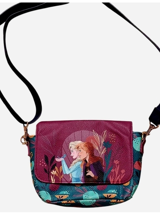 Disney Handbags - Disney Exclusive Frozen Illustrated Crossbody Bag